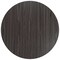 Flash Furniture Round 35.5" W, 35.5" L, 30" H, Laminate Top, Grey GC-M-BLK-15-GRY-GG - alternate 5